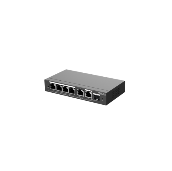 Switch PoE Smart Cloud Ruijie RG-ES206GS-P (6 cổng Gigabit)