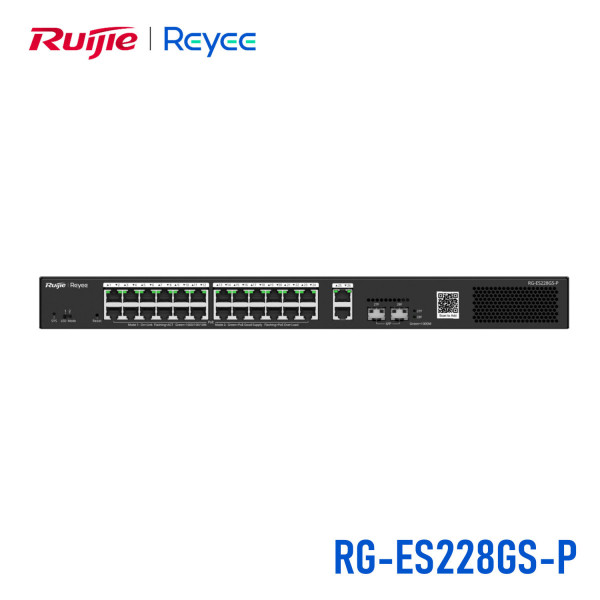 Ruijie RG-ES228GS-P Switch 28 Cổng Gigabit Smart Managed PoE