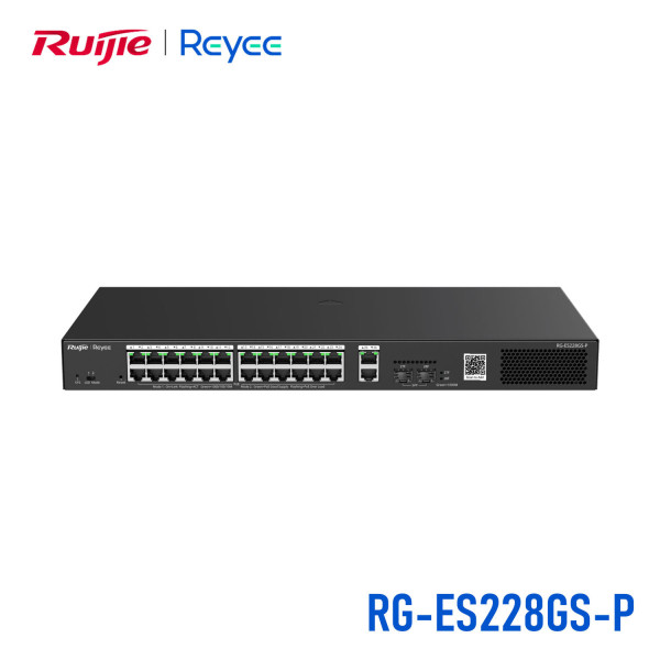 Ruijie RG-ES228GS-P Switch 28 Cổng Gigabit Smart Managed PoE