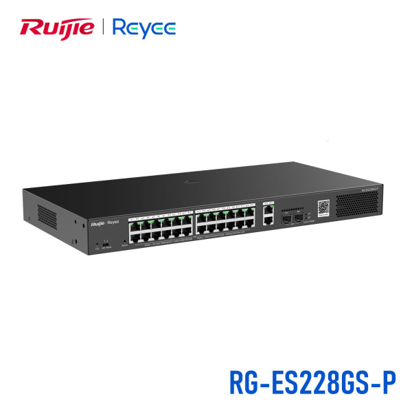Ruijie RG-ES228GS-P Switch 28 Cổng Gigabit Smart Managed PoE